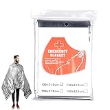 Überlebensdecke - Reflektierende Wärme für Notfälle | Doppelte Gesicht zum...