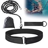 Landrain Schwimmgürtel Erwachsene, 2.5-7.5m Einstellbare Schwimmgurt für Pool