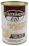 IL NUTRIMENTO Weiße Riesenbohnen - ohne Salz, 12er Pack (12 x 400 g),...