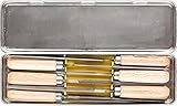 PFERD Schlüsselfeilen-Set 265 K in Metallbox, 6 Feilen, 100mm, mit Holzheften,...