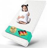 Alavya Home® Babymatratze 60x120 cm ohne Spannbettlaken 10 cm hoch I CertiPUR...