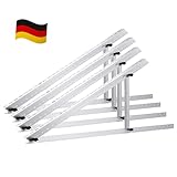 Solarmodul Halterung, 114cm 2 Paar Solarpanel Halterung, Halterung...