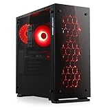 Basic Gaming PC mit Windows 11 Home | AMD Ryzen 5 5500 6x3.6GHz | GeForce RTX...