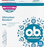 o.b. ProComfort Mini, Tampons für leichte bis mittlere Tage mit Dynamic Fit...
