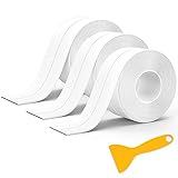 Mokani 3 Rollen Dichtungsband Selbstklebend, Dichtband Selbstklebend, PVC...