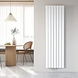 Heilmetz Flach Heizkörper Design Paneelheizkörper Vertikal Mittelanschluss...