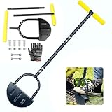 RIRIDAMAI Rasenkantenstecher mit Stiel 107cm, Rasenstecher Kantenstecher mit...