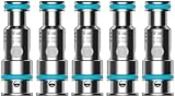 Aspire AF Mesh Coil Verdampferkopf, Zubehör für e Zigarette, 5er Pack, AF 1,0...