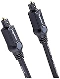 Amazon Basics Toslink Optisches Digital-Audiokabel, 3 m, kompatibel mit...