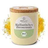 POTLUCK | Bio Sizilianisches Zitronensalz | Gewürzsalz für Fisch,...