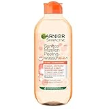 Garnier Sanftes Mizellen Peelingwasser, Reinigungswasser zur Entfernung von...