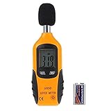 Cadrim Digital Schallpegelmessgerät, Tragbare Schallpegelmesser 30dB bis130dB...