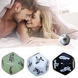 3 Lustwürfel - Verführerische Würfel für Frauen und Männer, Erotikwürfel...