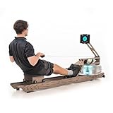 WaterRower Driftwood Wasser-Rudergerät | Das Original für Zuhause aus...