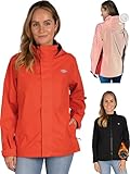Valkental - Reflektierende & Wasserdichte 3in1 Jacke Damen [Fleece Zipp-In &...