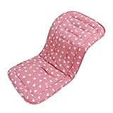 Baby Sitzauflage für Kinderwagen, 32x80 cm Baby Sitzeinlage aus 100% Baumwolle...