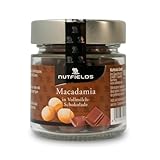 Nutfields Macadamianüsse | in Vollmilchschokolade | Gourmet-Snack | 150 g