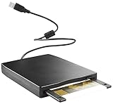 Xystec Diskettenlaufwerk: Externes USB-Disketten-Laufwerk, Slimline, PC (auch...