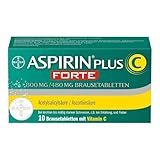 Aspirin Plus C Forte - Erkältungsmittel mit Vitamin C - wirkt schnell gegen...