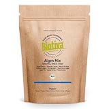 Algen Mix Bio 150g Pulver - Dulse Kelp Spirulina - Algenmischung aus Öko Anbau...