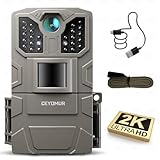 CEYOMUR Wildkamera 36MP 2K, 850nm IR LEDs Wildkamera mit Bewegungsmelder...