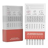5x Drogentest Schnelltest 7-in-1 Multi-Test | Urin Drogentests auf THC...