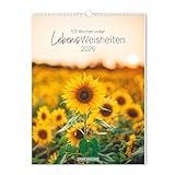 Wochenkalender 2026 LebensWeisheiten: Wochenkalender groß