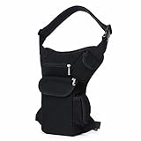 Leinwand Hüfttasche Drop Beinbeutel für Männer Frauen Outdoor Travel Tactical...