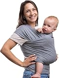 CuddleBug Babytragetuch ab Geburt bis 36 Monate (3-16 kg) - Kuscheliges &...