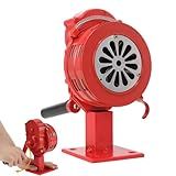Hand Sirene, Handkurbel Alarmsirene Siren Tragbar Handkurbel Alarm 110dB Manuell...