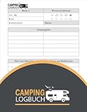 Camping Logbuch, Reisetagebuch | punktiert für Reisen mit Camper: Wohnmobil |...