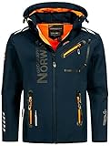 Geographical Norway Herren Herbst Winter Jacke Softshell Jacke Outdoor Regen...