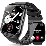 Smartwatch Damen Herren, 1,85'Zoll HD Touchscreen Smart Watch mit Bluetooth...