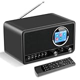 Wholede DAB+/FM Radio mit Bluetooth, Digital Radio Küchenradio DAB Plus Radio...