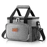 Lifewit 9L Kühltasche klein unterwegs, Isolierte Cooler Bag Lunchtasche faltbar...