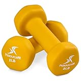 ProsourceFit Unisex – Erwachsene 810244021880 Hantel, Gelb, Einheitsgröße