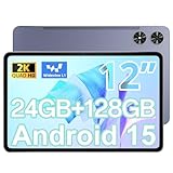 SVITOO Tablet 12 Zoll, Android 15 Tablet, 2K Full HD (2000x1200)...