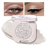 BelleVive Glitzerlidschatten, heller Lidschatten, gepresster Glitzerlidschatten,...