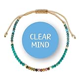 BALIPURA Multi-Chakra Armband für Frauen - Heilkristall & Naturstein Schmuck -...