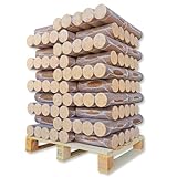 Holzbriketts Nestro 300kg Hartholz Briketts Kamin Ofen Brikett Brennholz...