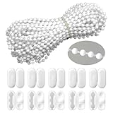 Hariendny 10 Meter Rollokette Jalousie Schnur Rollo-Perlenkette, Jalousie...