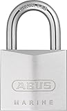 ABUS Marine Vorhängeschloss 75IB/40 - wetterfest - Messing-Schlosskörper mit...