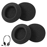 2 Paar Schaumstoff-Kopfhörer, Ersatz-Ohrpolster für Logitech Kopfhörer –...