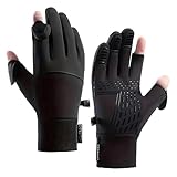 2XK-NOV 1 Paar wind- und wasserabweisend warme Handschuhe (Handflächenbreite...
