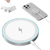 Mag-Safe Ladegerät iPhone, Magnet Wireless Charger Induktive Ladestation für...