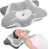 DONAMA Kissen, Nackenkissen Kopfkissen aus Memory Foam,Ergonomisches...