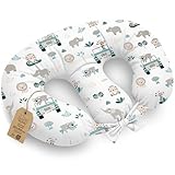 Stillkissen XXL für Zwillinge 90x50 cm - Breastfeeding Nursing Pillow Baby...