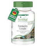 Fairvital | Forskolin Extrakt - 90 Kapseln - aus Coleus Forskohlii Extrakt -...