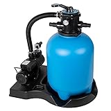 8,0m³/h Sandfilter ECO Ø 400 mit SPS-100-1 Pumpe bis 40m³ Becken