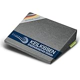 Beautissu Sitz Keilkissen formstabil Anti-Rutsch Bezug Waschbar &...